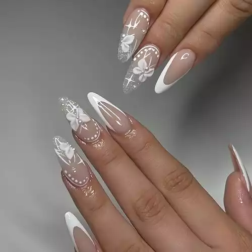 Butterfly Press on Nails