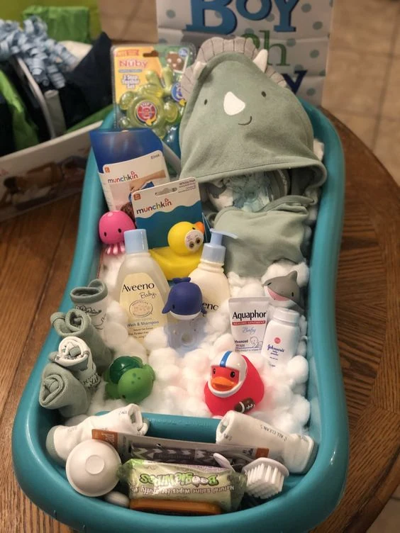 Get ready to wow at the next baby shower with a DIY baby boy gift basket! Explore unique and heartfelt homemade gift ideas that are both practical and adorable. Make every item count and show your love with a personal touch. 🎁👶 #BabyShowerGifts #BabyBoyBasket #HomemadeBabyGifts