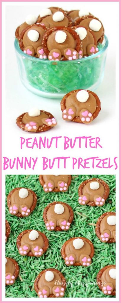 Peanut Butter | Pretzels | Party Food | Kids | Easter Treats | Desserts
