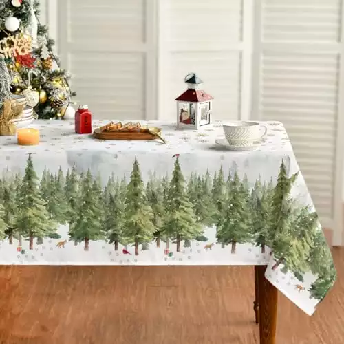 Christmas Tree Tablecloth