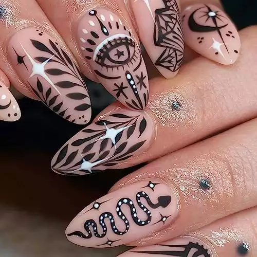 Witchy Press on Nails Set