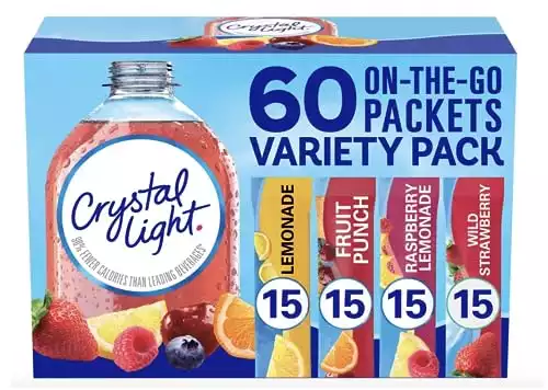 Crystal Light Sugar-Free On the Go Packets