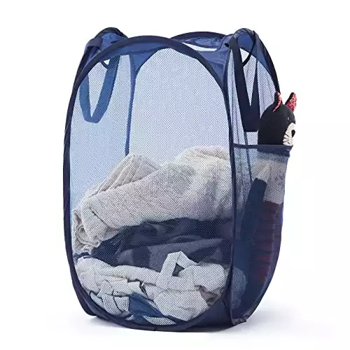 Collapsible Mesh Pop Up Laundry Hamper