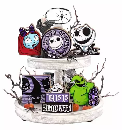 Halloween Tiered Tray Decor