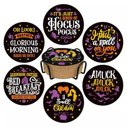 Hocus Pocus Drink Coasters