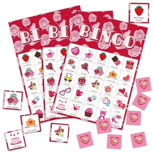 Valentines Bingo Cards