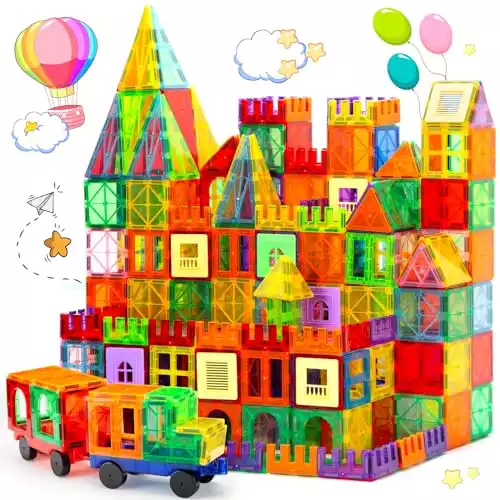 Magnetic Building Tiles for Kids