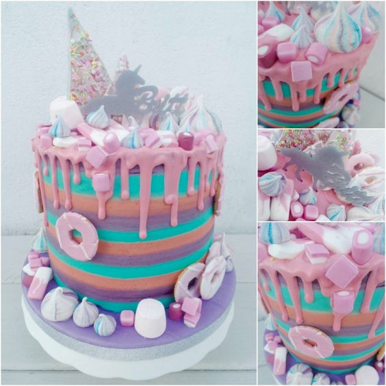 14 Totally Magical Rainbow Birthday Cakes for Girls