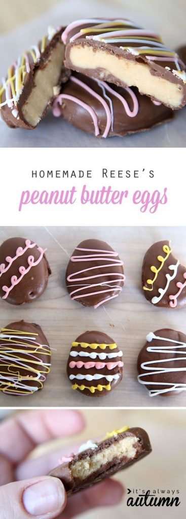 Easter Treats | Peanut Butter | Homemade Eggs | Spring | Party Food