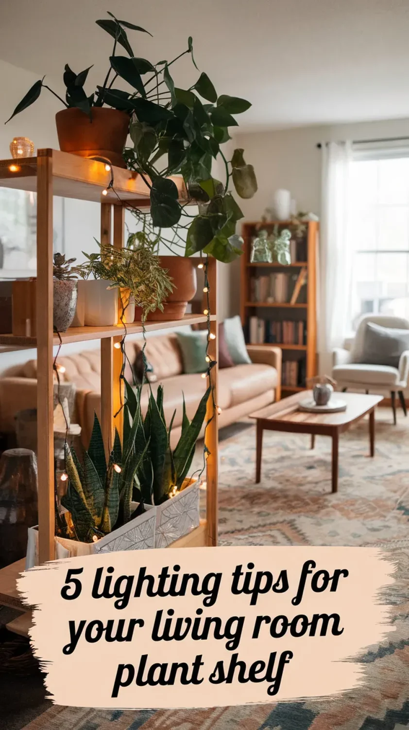 Help your plants thrive with the right lighting! Discover how to use natural light, grow lights, and creative placement to keep your plant shelf both stylish and functional. ?? #PlantCareTips #PlantShelfIdeas #IndoorPlants #LightingIdeas #StylishSpaces