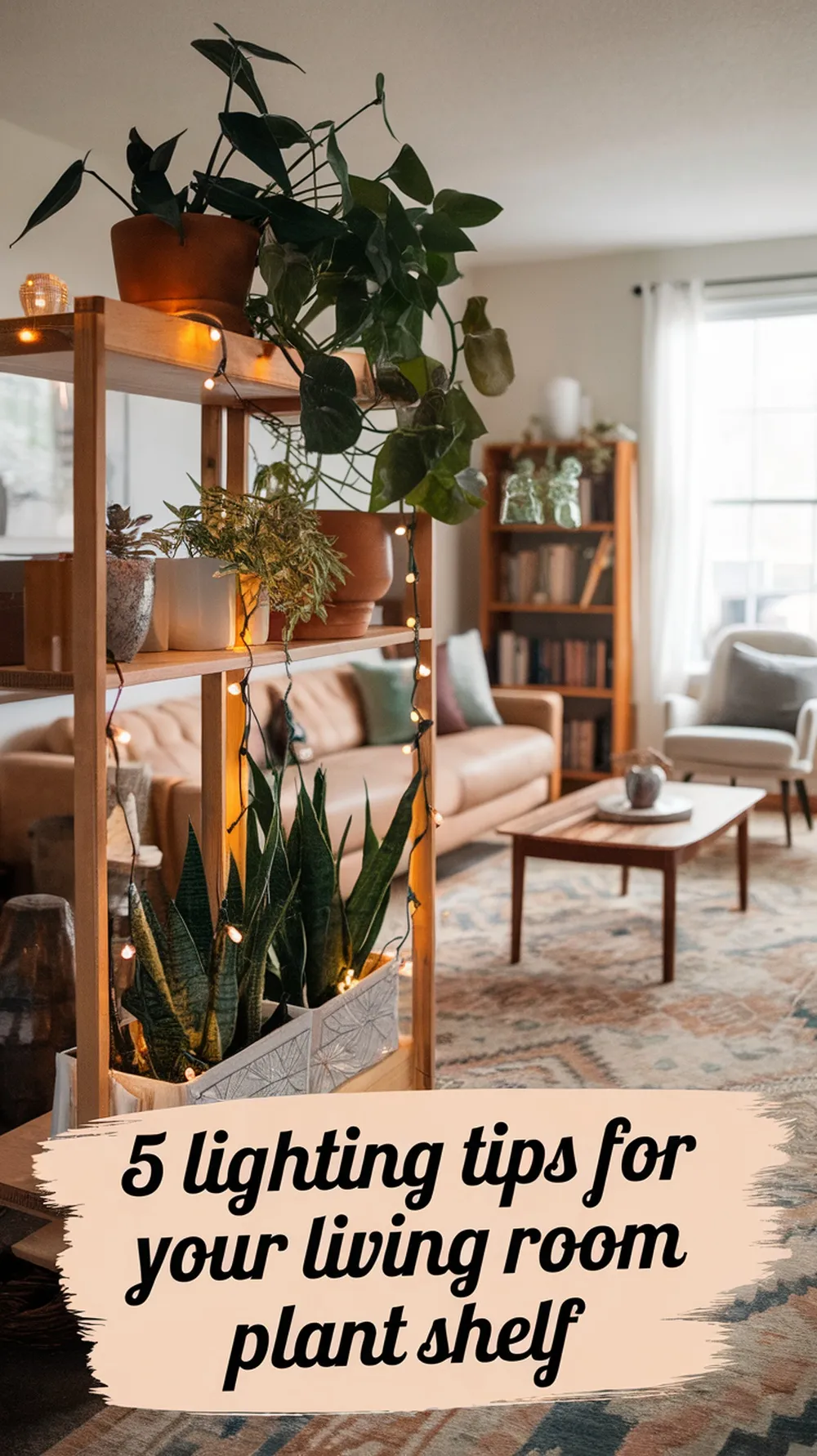 Help your plants thrive with the right lighting! Discover how to use natural light, grow lights, and creative placement to keep your plant shelf both stylish and functional. 🌿🪴 #PlantCareTips #PlantShelfIdeas #IndoorPlants #LightingIdeas #StylishSpaces