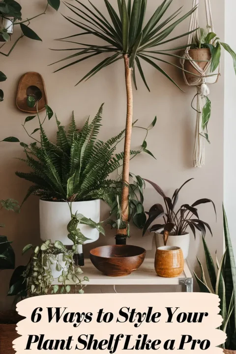 Take your plant shelf to the next level with these expert styling tips! Mix greenery with decor, layer heights, and create a balanced, eye-catching display you’ll love. ?? #PlantShelfInspo #HomeDecorTips #IndoorPlants #StylishSpaces #PlantLovers