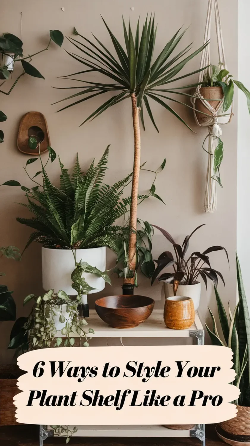 Take your plant shelf to the next level with these expert styling tips! Mix greenery with decor, layer heights, and create a balanced, eye-catching display you’ll love. ?? #PlantShelfInspo #HomeDecorTips #IndoorPlants #StylishSpaces #PlantLovers