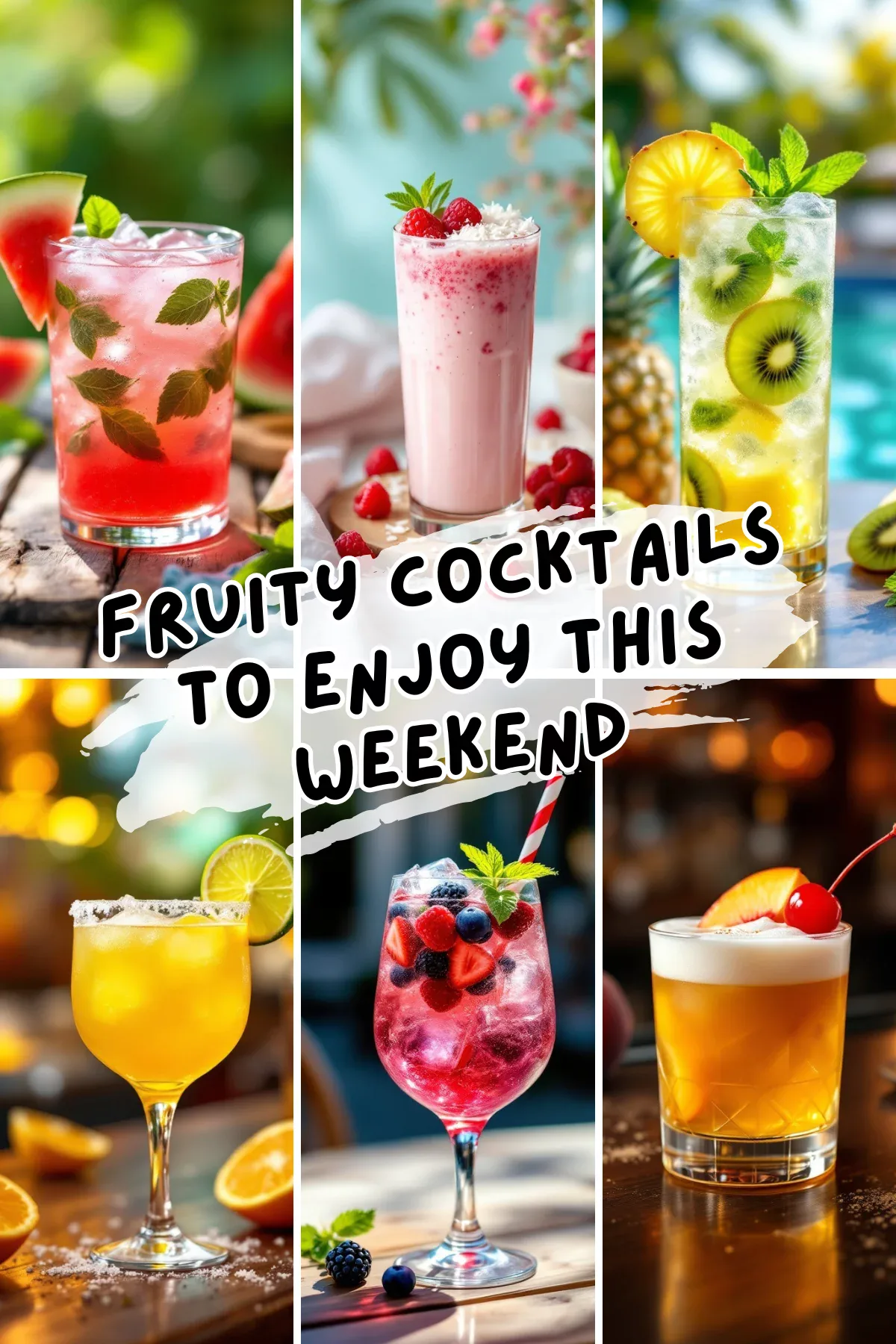 🔥🍊 7 Fruity Cocktails That Are Perfect for Weekend SippingBright, bold, and refreshing—these fruity cocktails are just what you need for a fun weekend! Whether you love citrusy spritzers or tropical blends, these recipes will hit the spot. 🍑🍹 #CocktailHour #WeekendDrinks #EasyCocktails #FruityFlavors #HappyHour