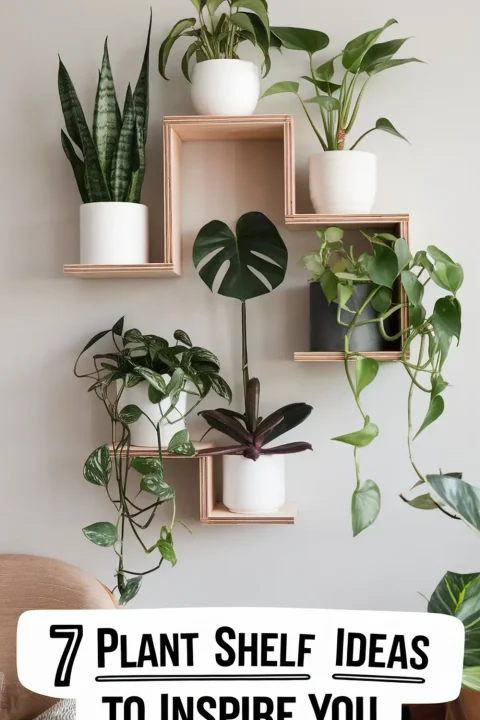 Create a lush, stylish display with these plant shelf ideas! From minimalist arrangements to vibrant, boho vibes, these designs will transform your space into a green sanctuary. ?? #PlantShelfInspo #IndoorPlants #HomeDecorIdeas #StylishSpaces #PlantLovers