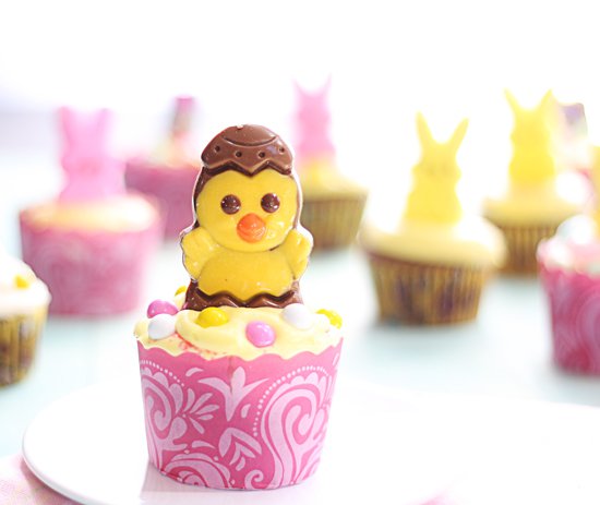 Easter Basket Cupcakes