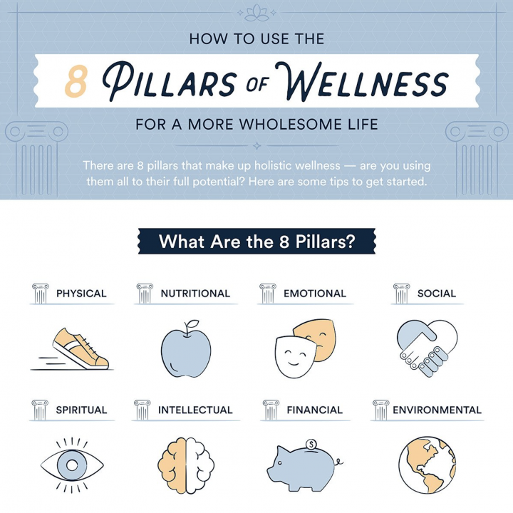 Harness the 8 Pillars of Wellness And Become a Healthier You