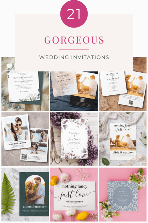 Unique Wedding Invitations for All Styles