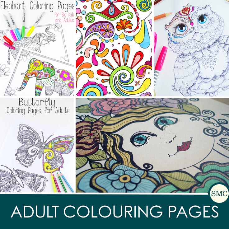 Amazing Adult Coloring Books: Free Printable Pages to Try!