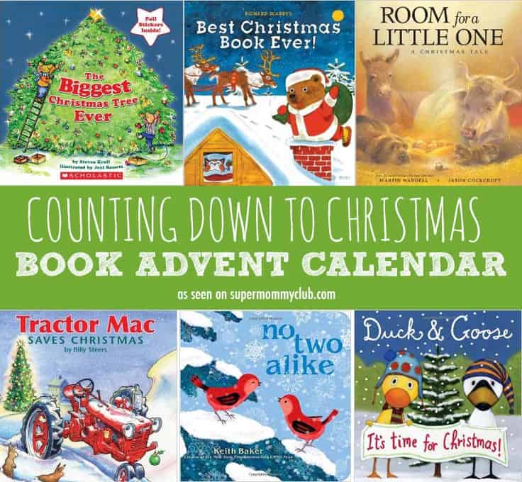 What a wonderful way to countdown to Christmas with a book advent calendar!