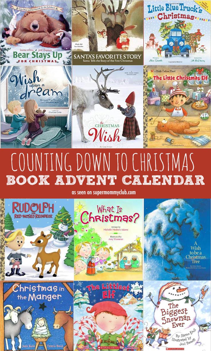 Start a new family tradition and count down to Christmas with a book advent calendar!