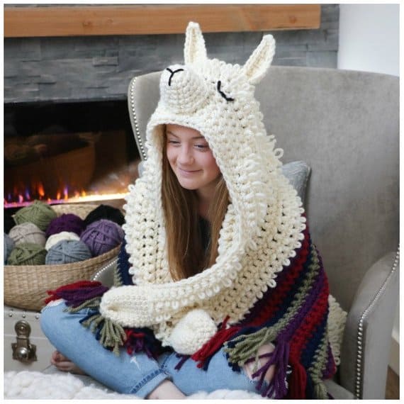 Alpaca Blanket Crochet Pattern
