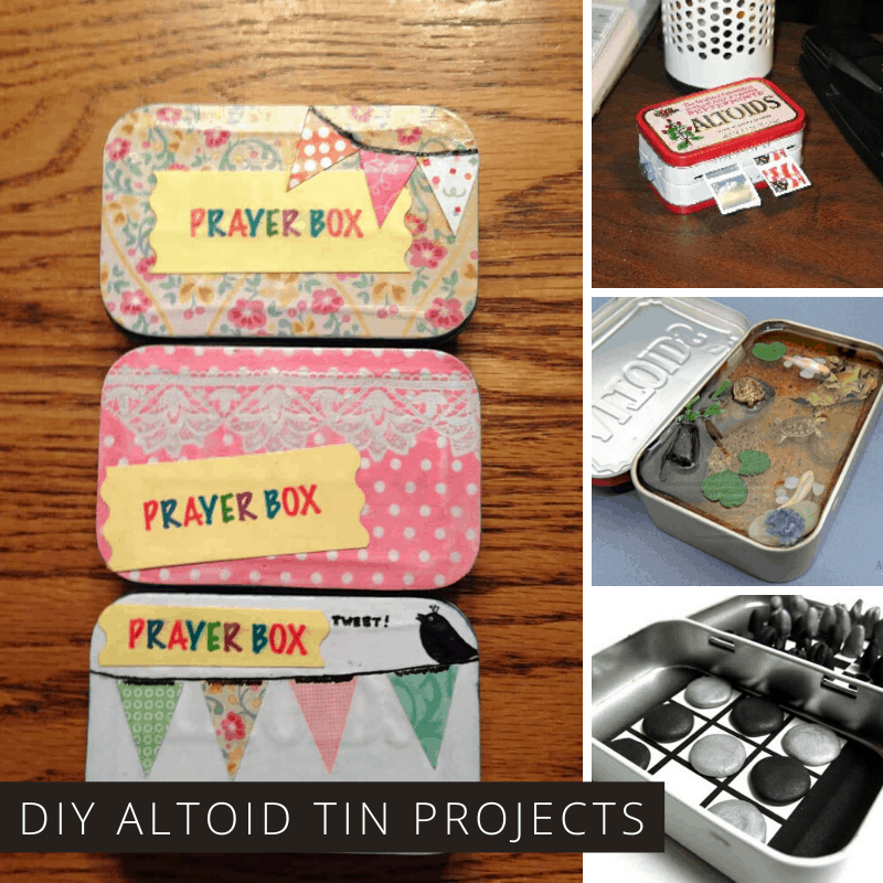 These altoids tin projects are GENIUS and will make unique homemade gifts for Christmas or birthdays!