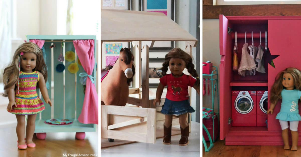 30 DIY American Girl Furniture Projects That'll Save You a ...