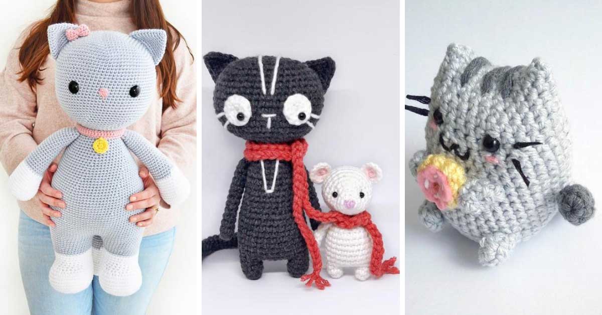 The Cutest Collection of Amigurumi Cat Patterns