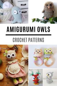 So CUTE! Loving these amigurumi owl crochet patterns! And you will too!