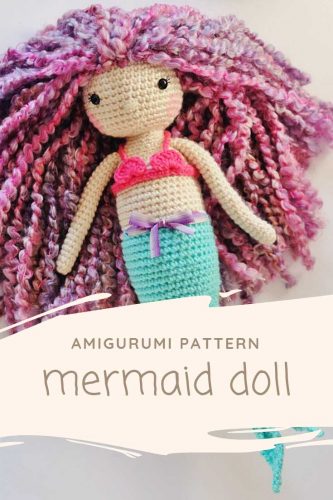 Amigurumi Mermaid Crochet Pattern {She's totally adorable!}