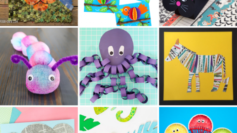 21 Easy Animal Crafts for Kids to Make At Home