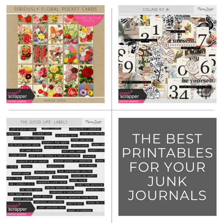 10 Ways to Use Pixel Scrapper Kits in Your Junk Journal