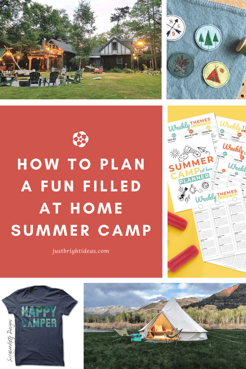 Are you thinking about planning an at home summer camp this year? Check out these fun activities for kids of all ages