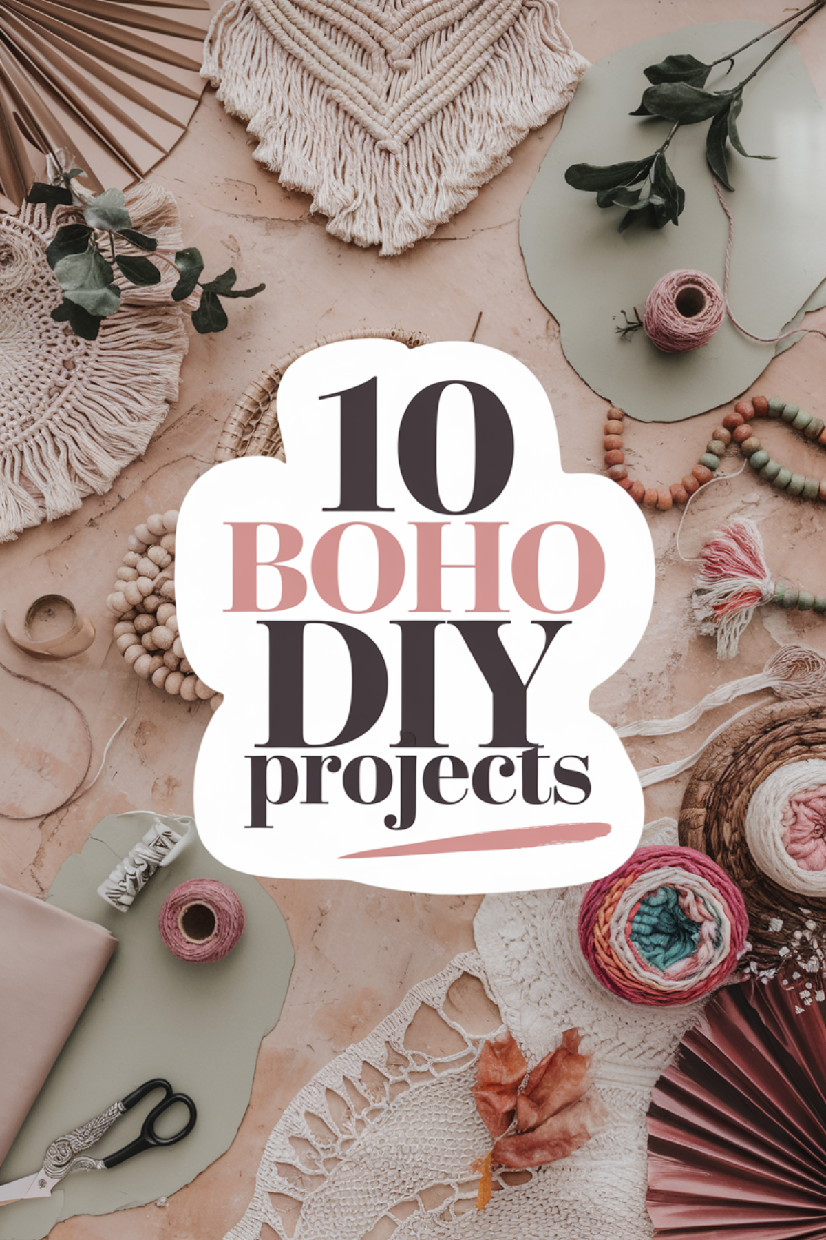 From macrame to woven art, these DIY projects will give your home that boho flair you’ve been dreaming of! 🧶✨ #BohoChic #HomeProjects