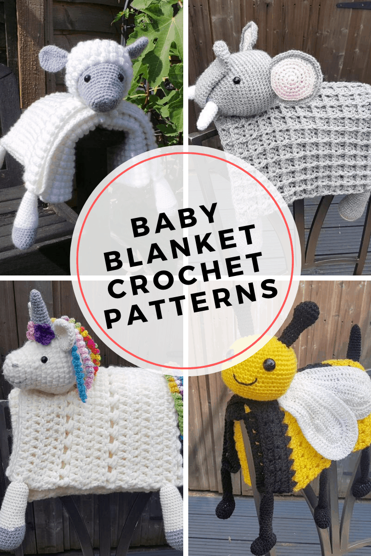 These animal baby blankets are adorable and make wonderful baby shower gifts. The crochet patterns are easy to follow and they look great in modern nurseries!