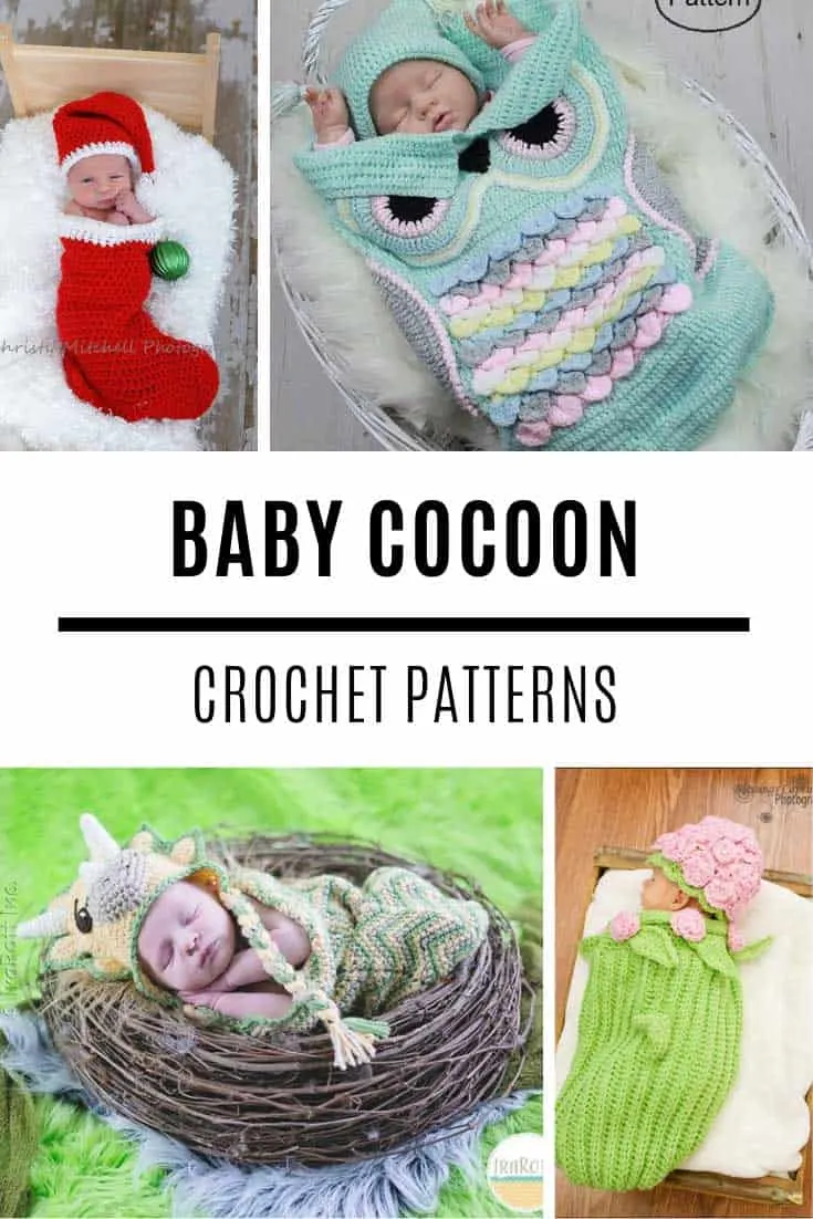 Crochet Baby Cocoon Patterns Perfect For Photo Shoots