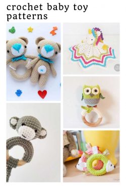 Crochet Baby Toys that Make Wonderful Baby Shower Gifts