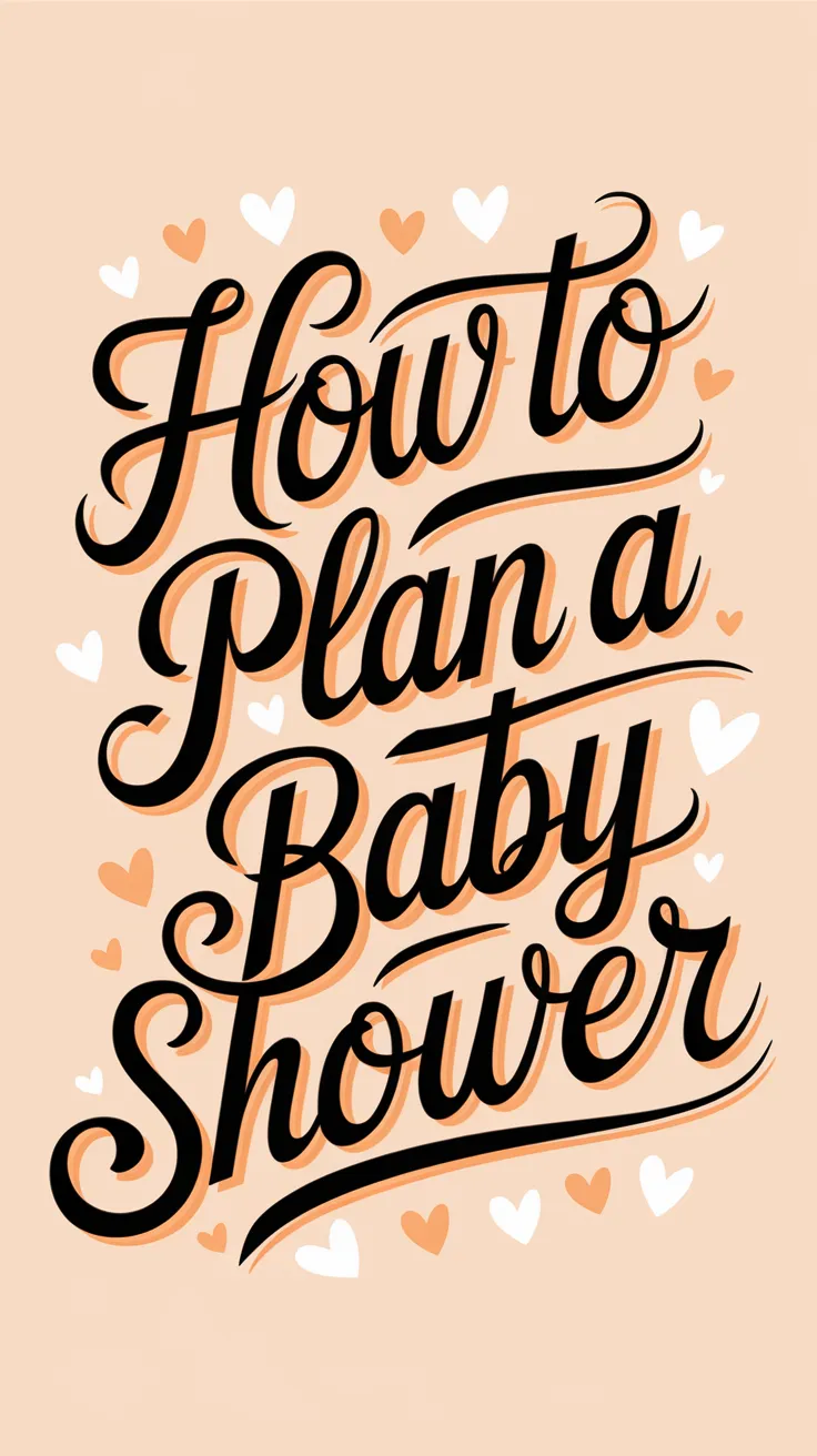 How to Plan a Baby Shower (Without Losing Your Mind!)