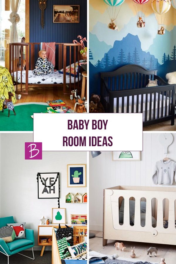 If you are looking for baby boy room ideas you are in the right place. We have collected up some of the most amazing nursery designs we could find. From modern and bright, to eclectic and vintage there is something here to suit every taste.