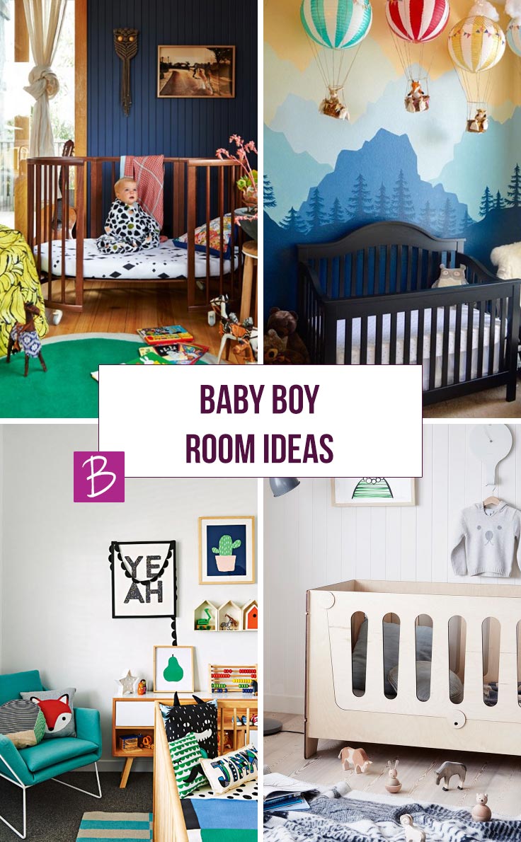 If you are looking for baby boy room ideas you are in the right place. We have collected up some of the most amazing nursery designs we could find. From modern and bright, to eclectic and vintage there is something here to suit every taste.