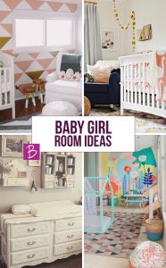 So many gorgeous baby girl room ideas!