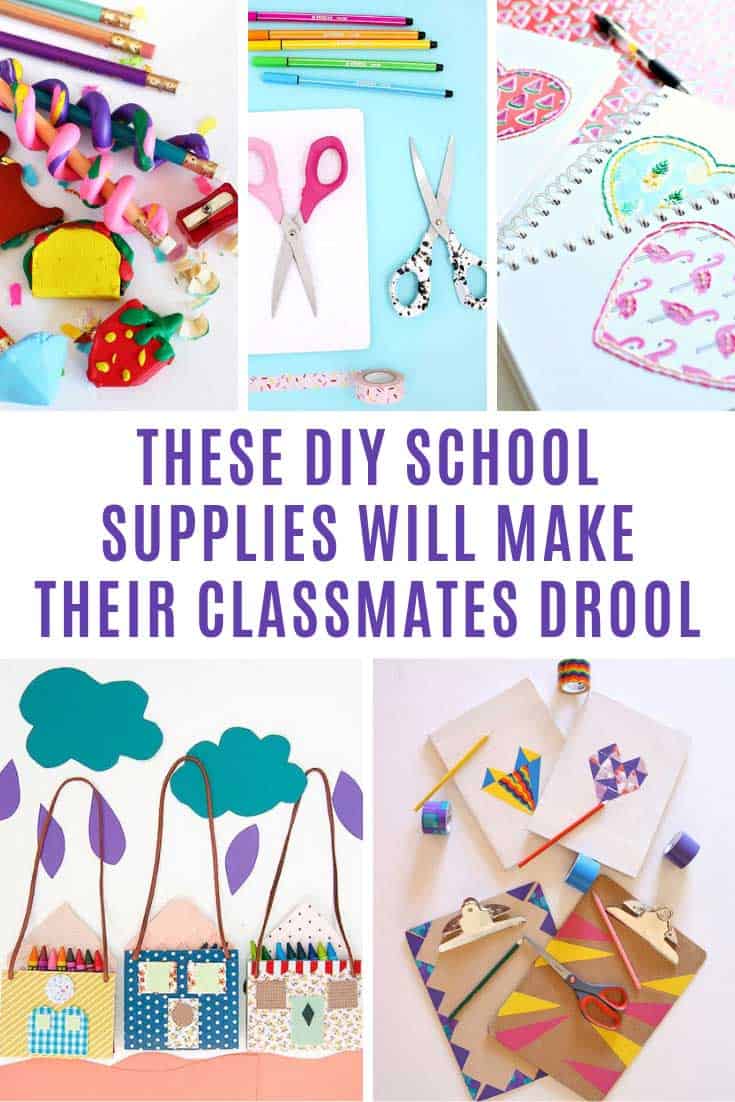 23 Awesome Diy School Supplies Your