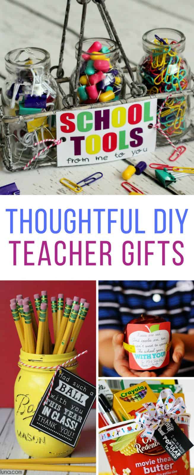 DIY Back to School Teacher Gifts That Are Super CUTE!