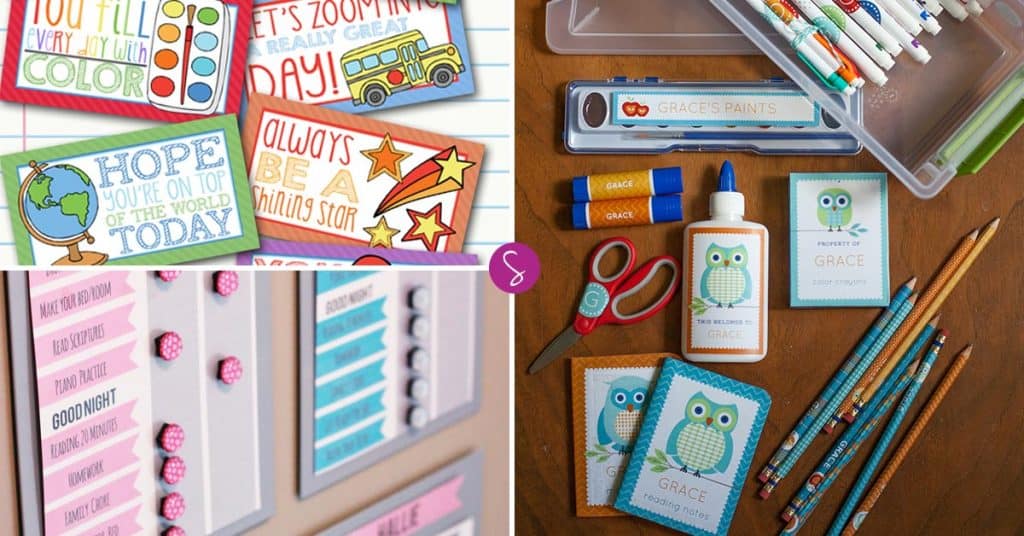 13 Free Back to School Printables to Make Life a Little Less Stressful!