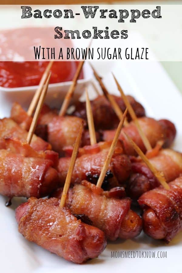 Bacon Wrapped Smokies