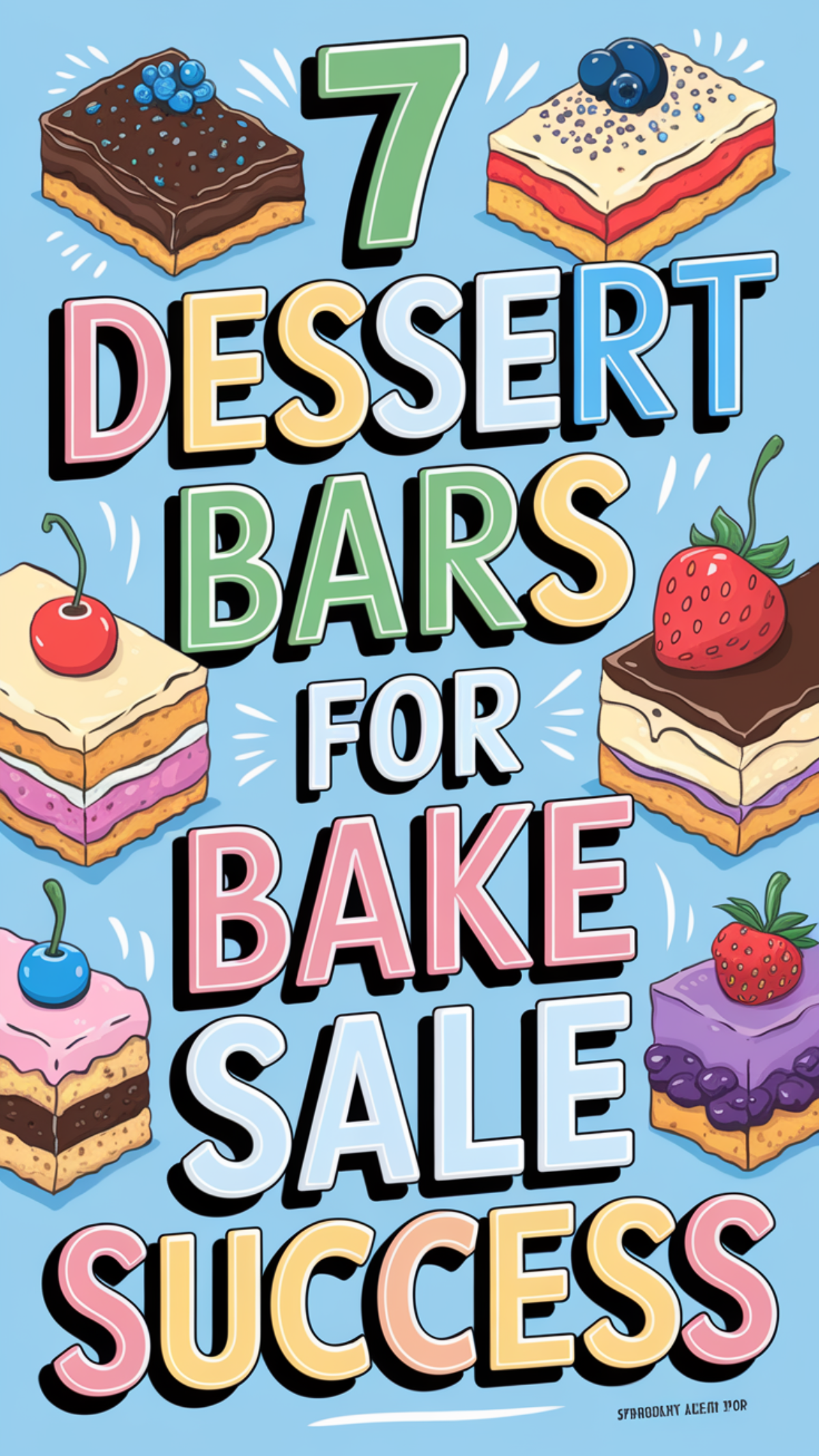 Make your bake sale a hit with these irresistible dessert bars! From fudgy brownies to fruity crumble bars, these easy-to-make treats are sure to sell out fast. 🍫💰 #BakeSaleRecipes #DessertBars #SweetTreats #FundraisingIdeas #BakingInspo