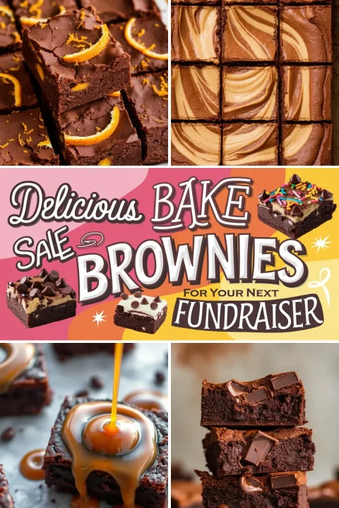 ?? 7 Brownie Recipes to Sweeten Your Fundraiser Bake Sale - From classic chocolate to creative twists, these delicious brownie ideas are guaranteed to be a hit at your next bake sale! Perfect for any fundraiser. ?✨