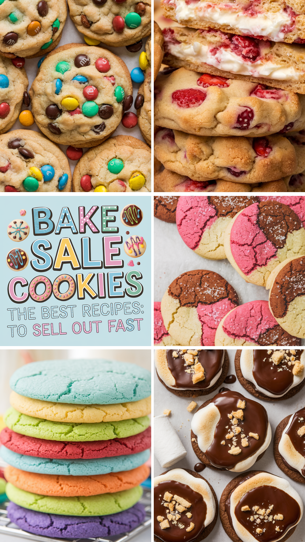 Whip up irresistible cookies that will have everyone coming back for more! These tried-and-true recipes are perfect for bake sales and guaranteed to be a crowd-pleaser. 🧁💰 #BakeSaleCookies #SweetTreats #BakingInspo #FundraisingIdeas #BestCookies