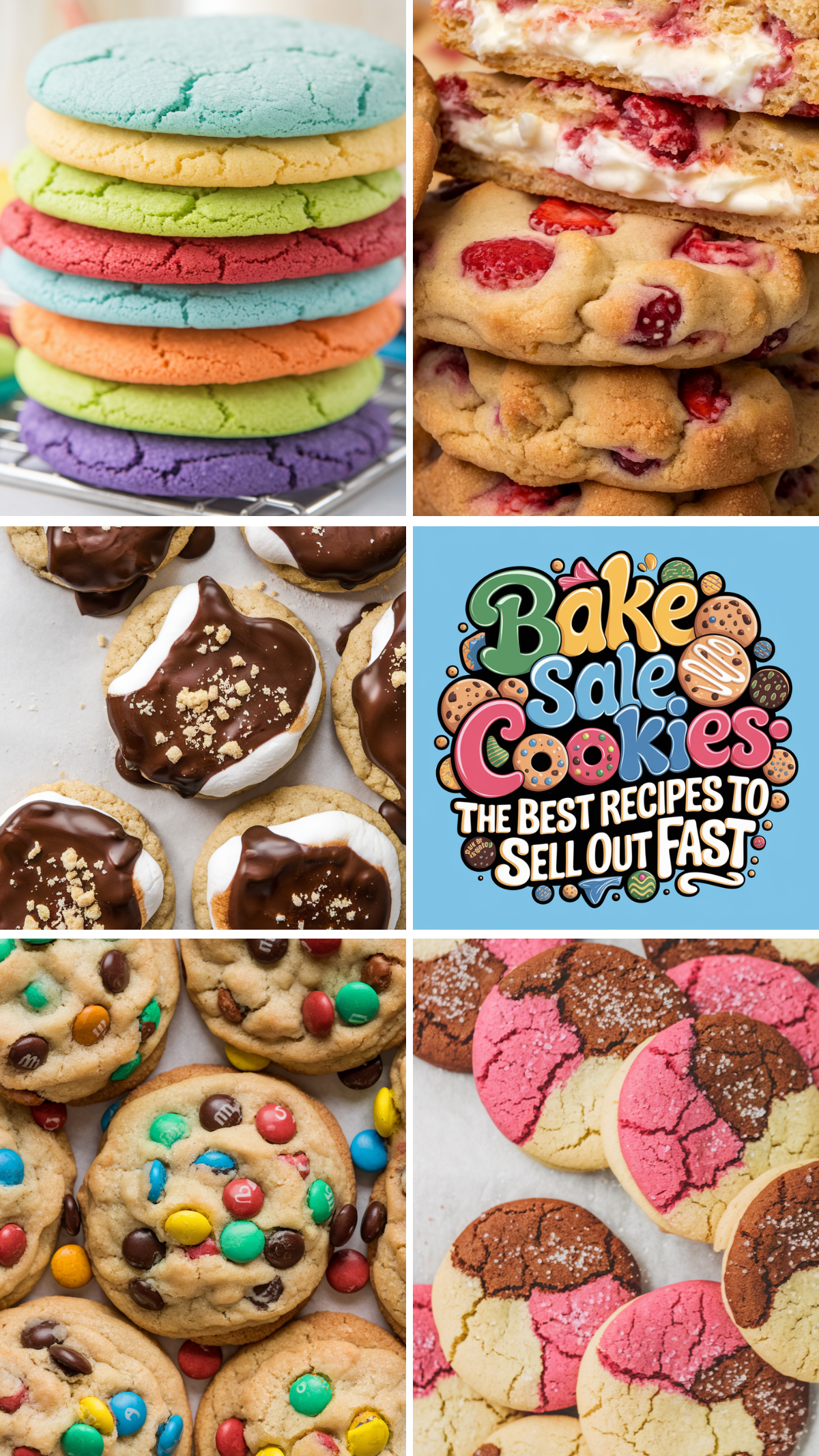 Whip up irresistible cookies that will have everyone coming back for more! These tried-and-true recipes are perfect for bake sales and guaranteed to be a crowd-pleaser. 🧁💰 #BakeSaleCookies #SweetTreats #BakingInspo #FundraisingIdeas #BestCookies